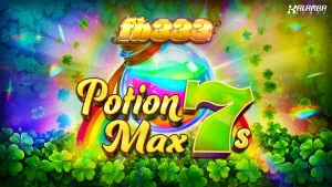 Tampilan visual slot Potion Max 7s dengan tema Irlandia dan simbol klasik